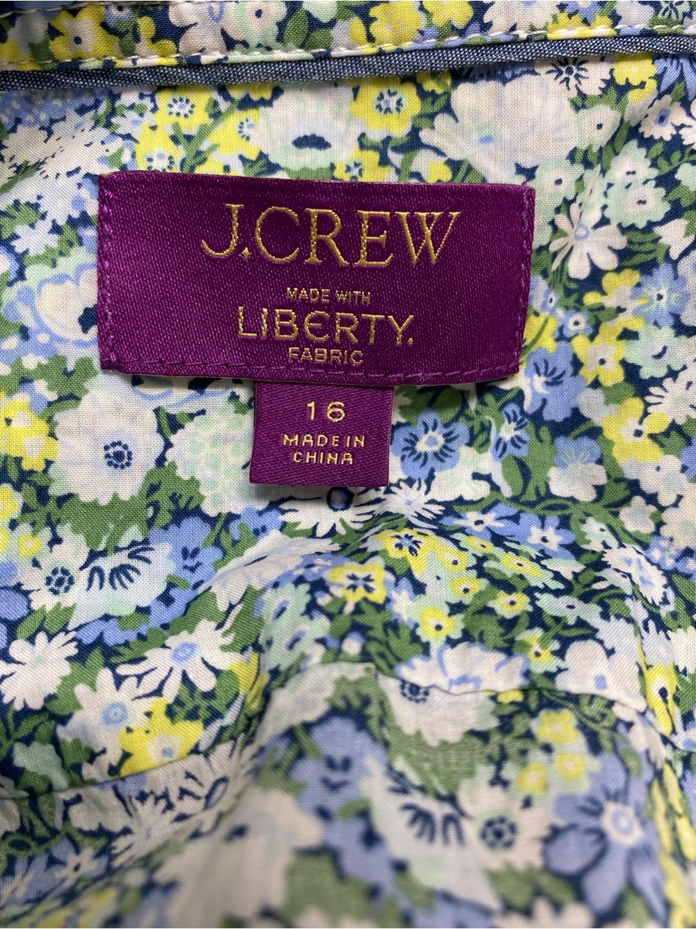 J. Crew Slim Fit Shirt in Liberty Thorpe Hill Fabric - Picture 8 of 11